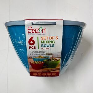 Sazon Mixing Bowl Set   NWT